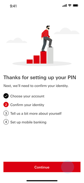 HSBC onboarding — Progress