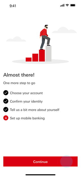 HSBC onboarding — Progress